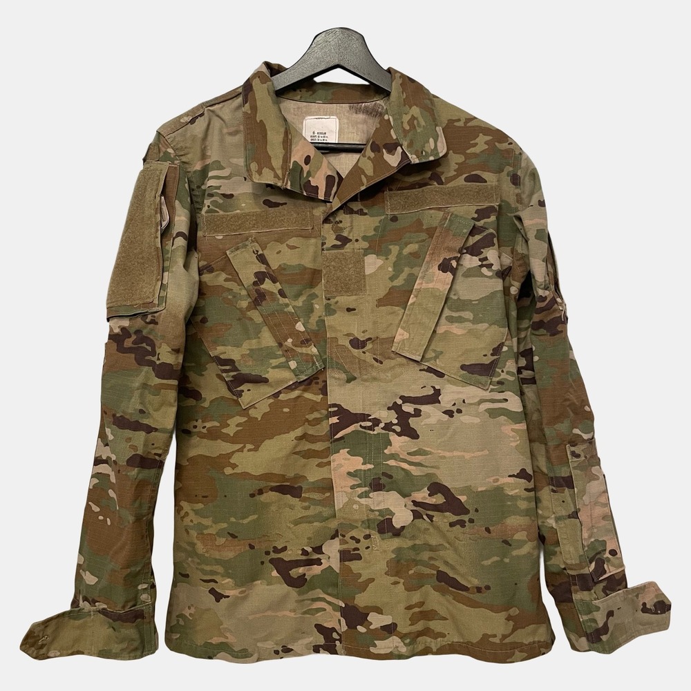 US Army Combat Uniform Insect Repellent OCP Camo Female Coat Jacket 33 Regular
